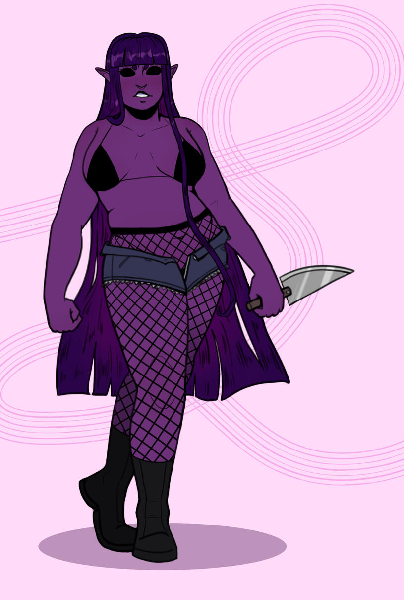 Oh No! She Has A Knife!!