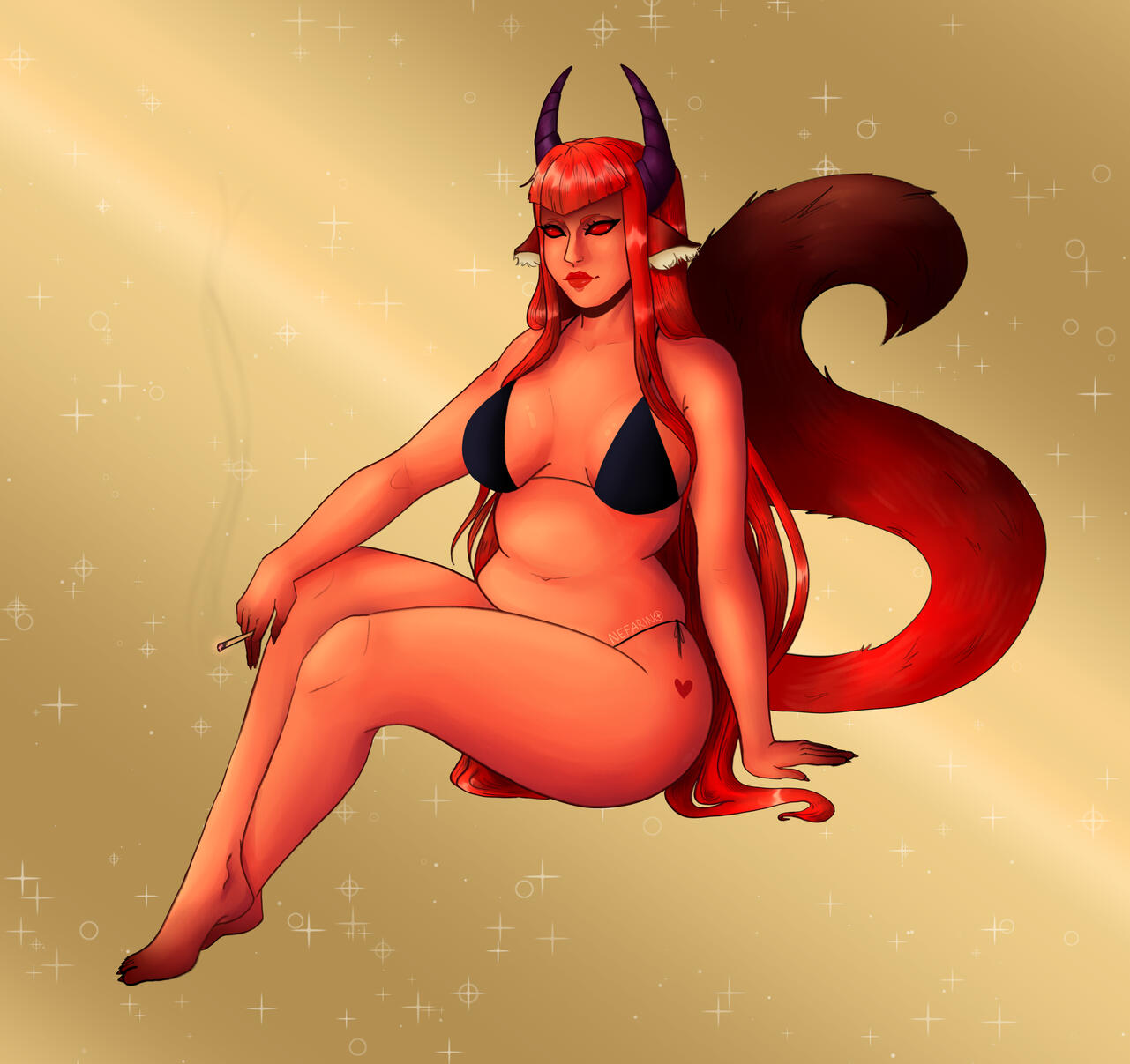 Delta (OC By MangoLily0 on bsky)