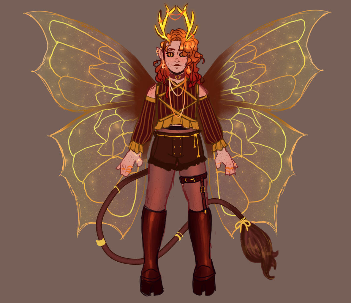 Full Body Sketch w/ Color - 60 USD