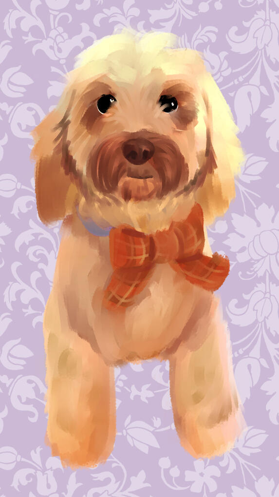 Pet Painting Portrait - 50 USD